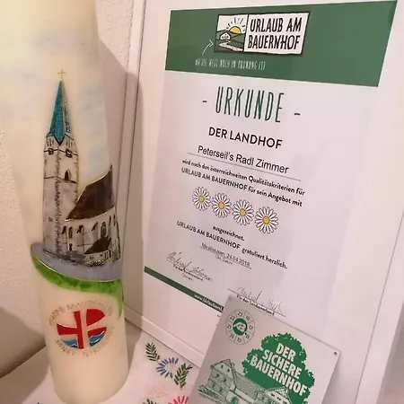 Çiftlik konaklama Peterseil's Radl *